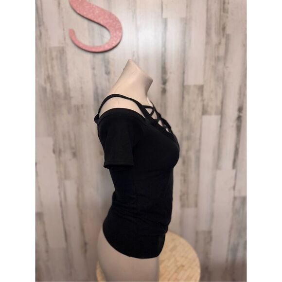 Eye candy black blouse size small - Picture 5 of 5